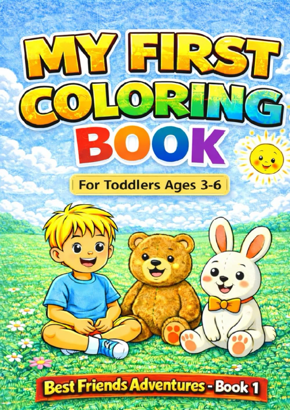 BEST FRIENDS adventures COLORING BOOK