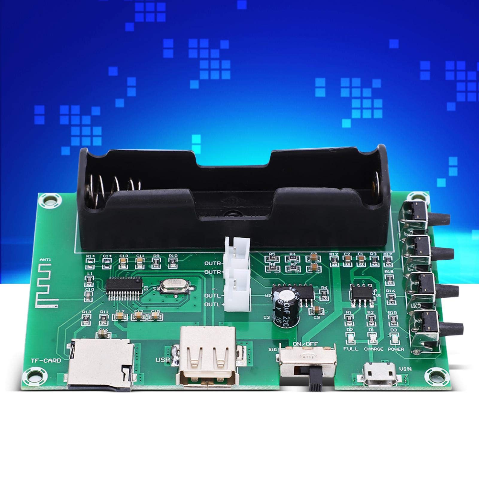 Koanhinn XH-A150 Batteria al litio Bluetooth Digital Power Amplifier Board 5W + 5W Bocca Power DIY Piccolo altoparlante Ricaricabile per Android