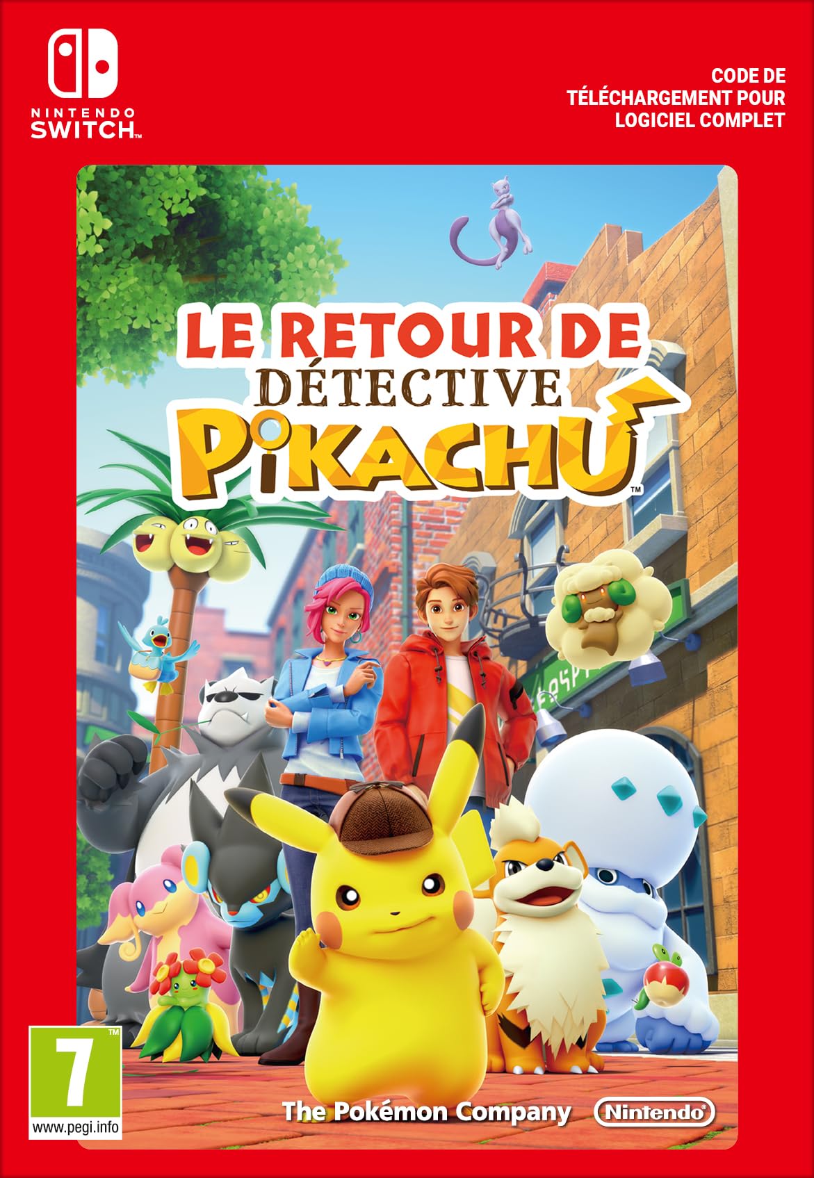 Detective Pikachu Returns Switch code de jeu Nintendo aventures et énigmes - 7