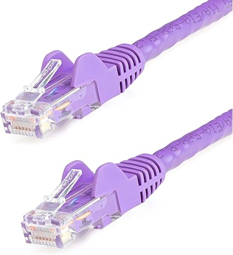 Miniatura 9 de StarTech.com 30 pies de cable Ethernet CAT6 - Cable de red Gigabit Ethernet CAT 6 rojo - 650MHz 100W PoE RJ45 UTP de red/parche sin enganches con