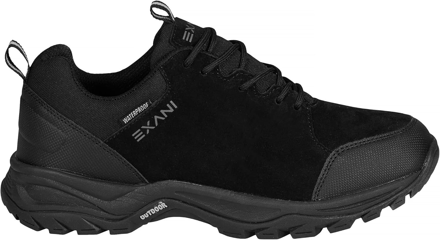 Walker M Black Waterproof Genuine Suede Hiking Shoes Bahrain