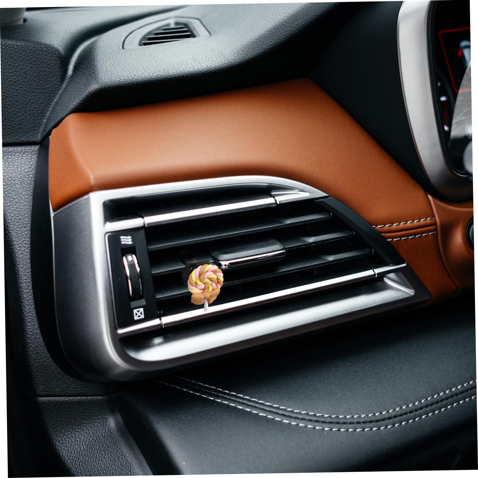 100 Pezzi Clip per Bocchette di Aerazione Auto in Metallo e Plastica, Accessori per Profumatori Auto, Resistenti e Compatibili per Decorazione e Fai-da-te