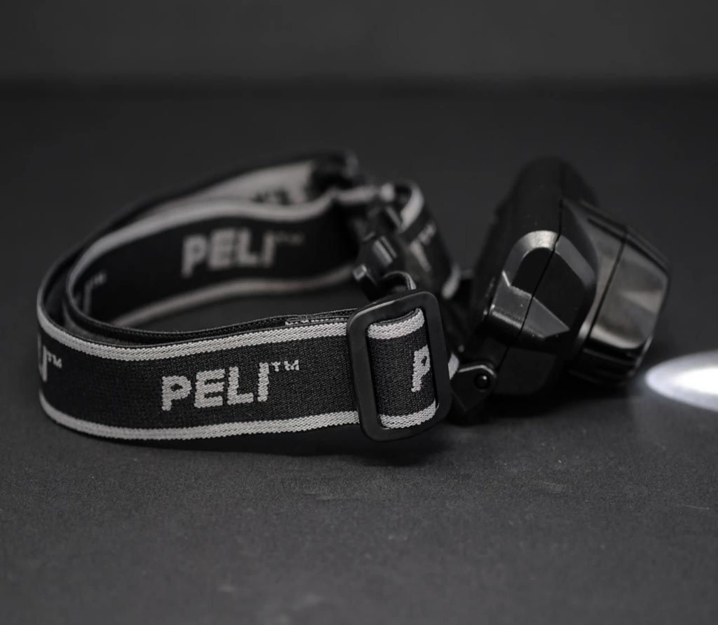 PELI 2690Z0 Linterna LED frontal con certificado ATEX Zona 0, para bomberos y uso industrial, Impermeable IPX7, Color: Negro