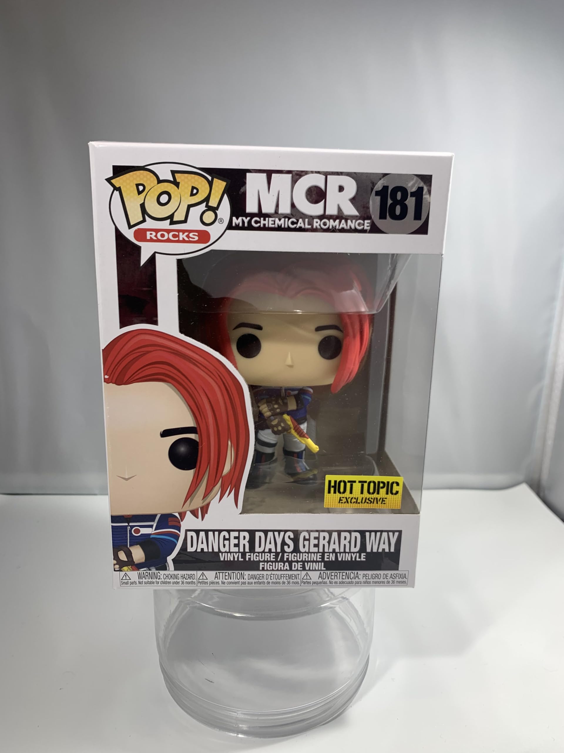 Funko49609 Pop! Rocks: My Chemical Romance - Danger Days Gerard Way (Special Edition) #181