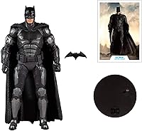 Vista 6 de McFarlane Toys DC - Figura de acción de Batman de la película La Liga de la Justicia, 7 pulgadas