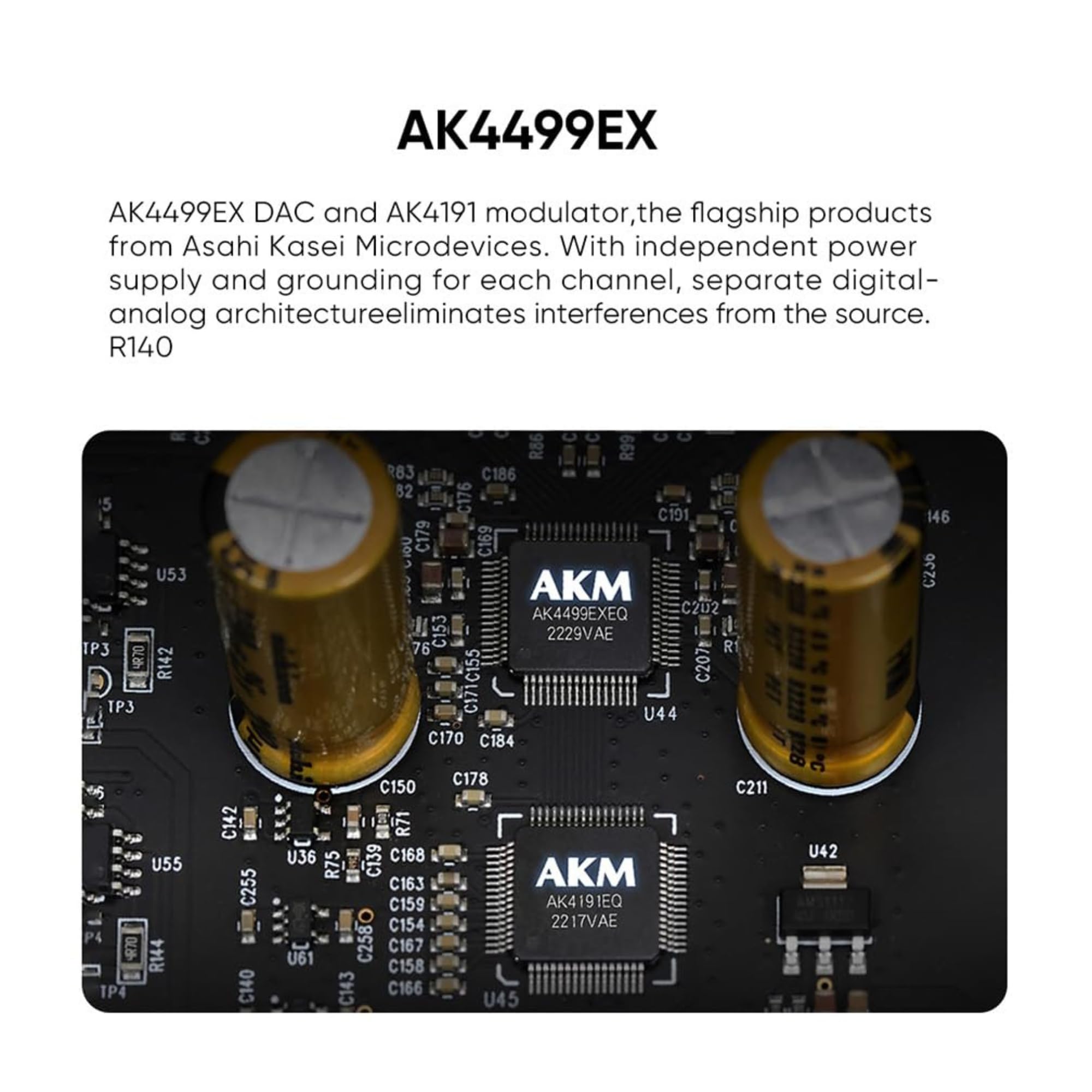 AOSHIDA Audalytic AH90 AK4499EX + AK4191 DAC Streamer, XMOS XU316 DSD512 PCM768kHz USB, Optische/Koaxial/LAN-Eingang, RCA/XLR Balanced Output, FPGA MQA 4.4mm/6.35mm Kopfhörerausgang (Schwarz)