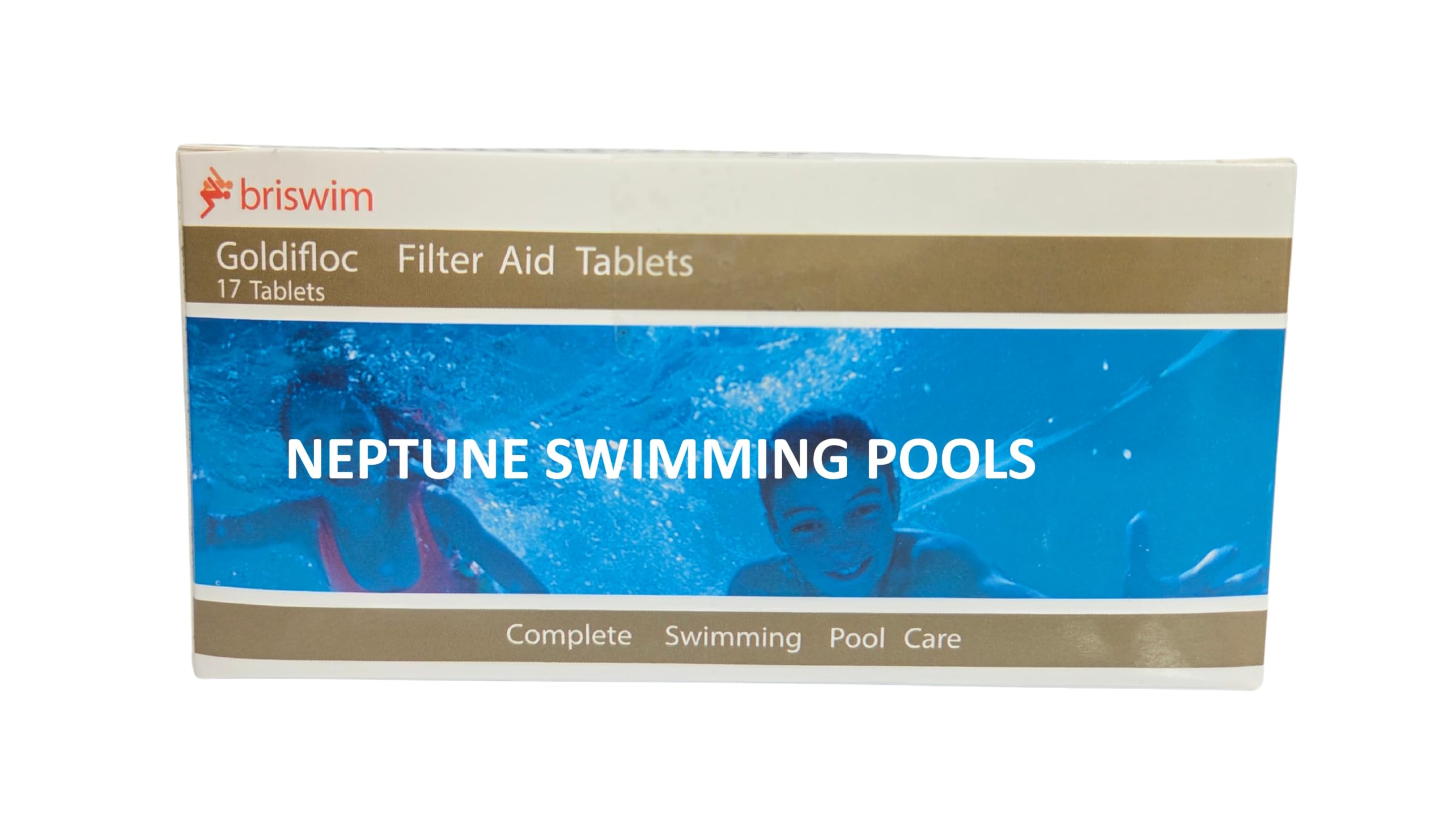 Briswim goldifloc filter aid tablets - Box of 17