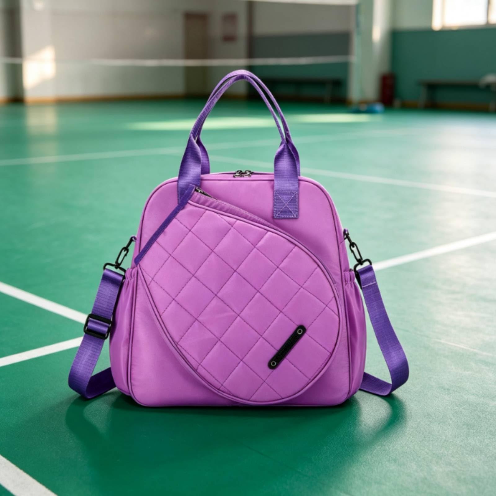 Borsa Porta Racchette Comodo, 20-35 L, Viola, color to 1