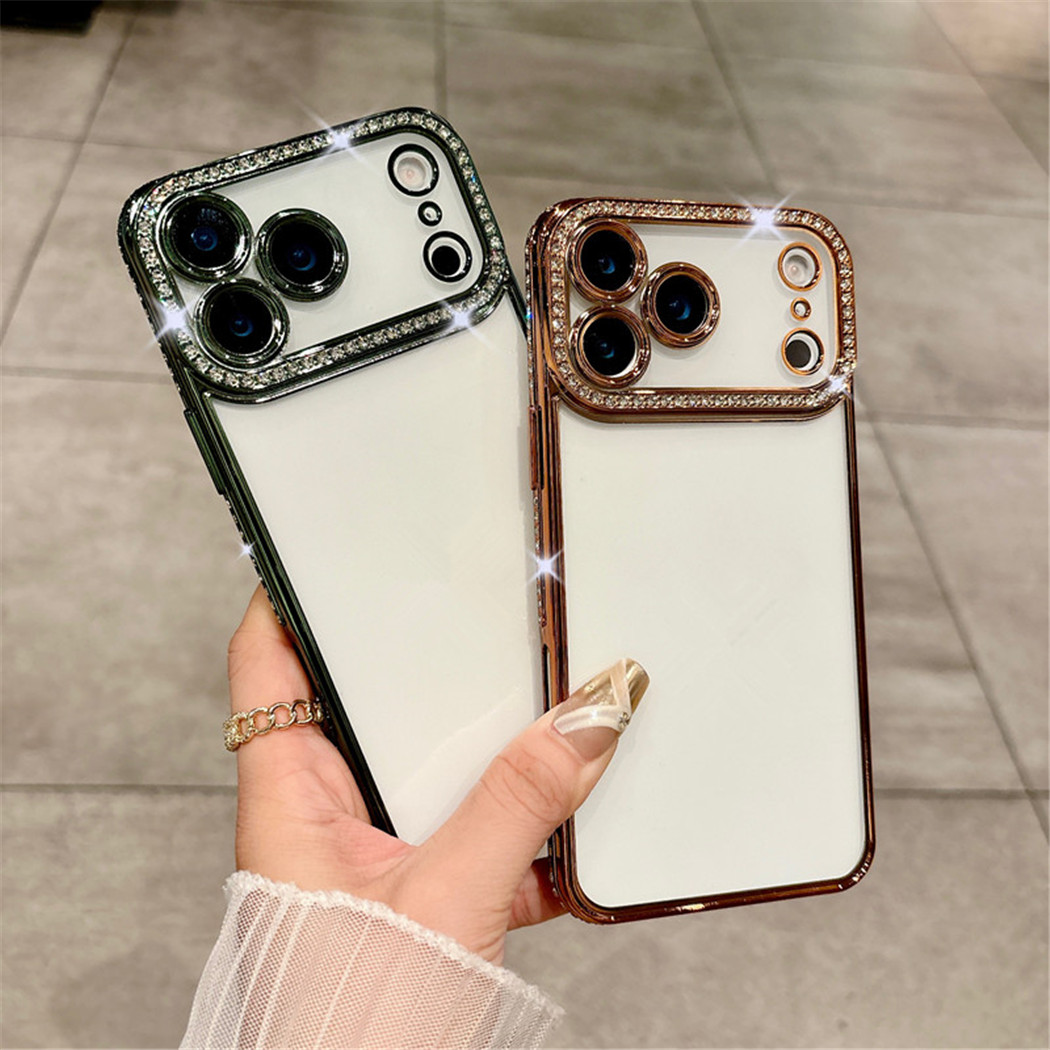 Amazon.co.jp: iPhone 17 Proケース 6.3インチ 対応 可愛い キラキラ