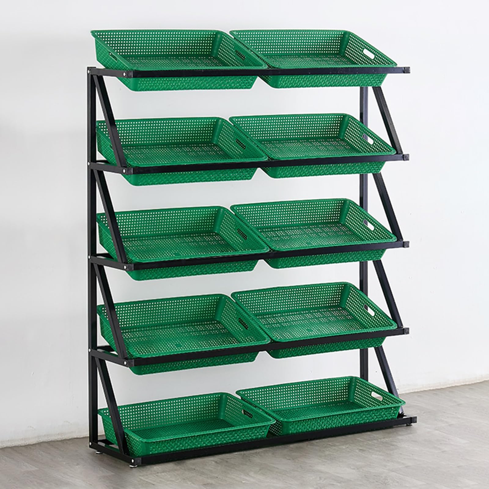 Cesta Madera Cestas De Metal Precios Estante Para Frutas Y Verduras |  Verduleros De Madera, Fruteros De Cesta Compra Frutero De Madera, image size:1600x1600