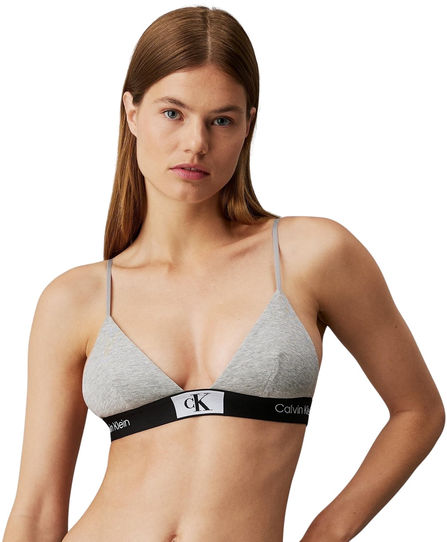 Calvin Klein Triangle Bras Grey (Grey Heather)