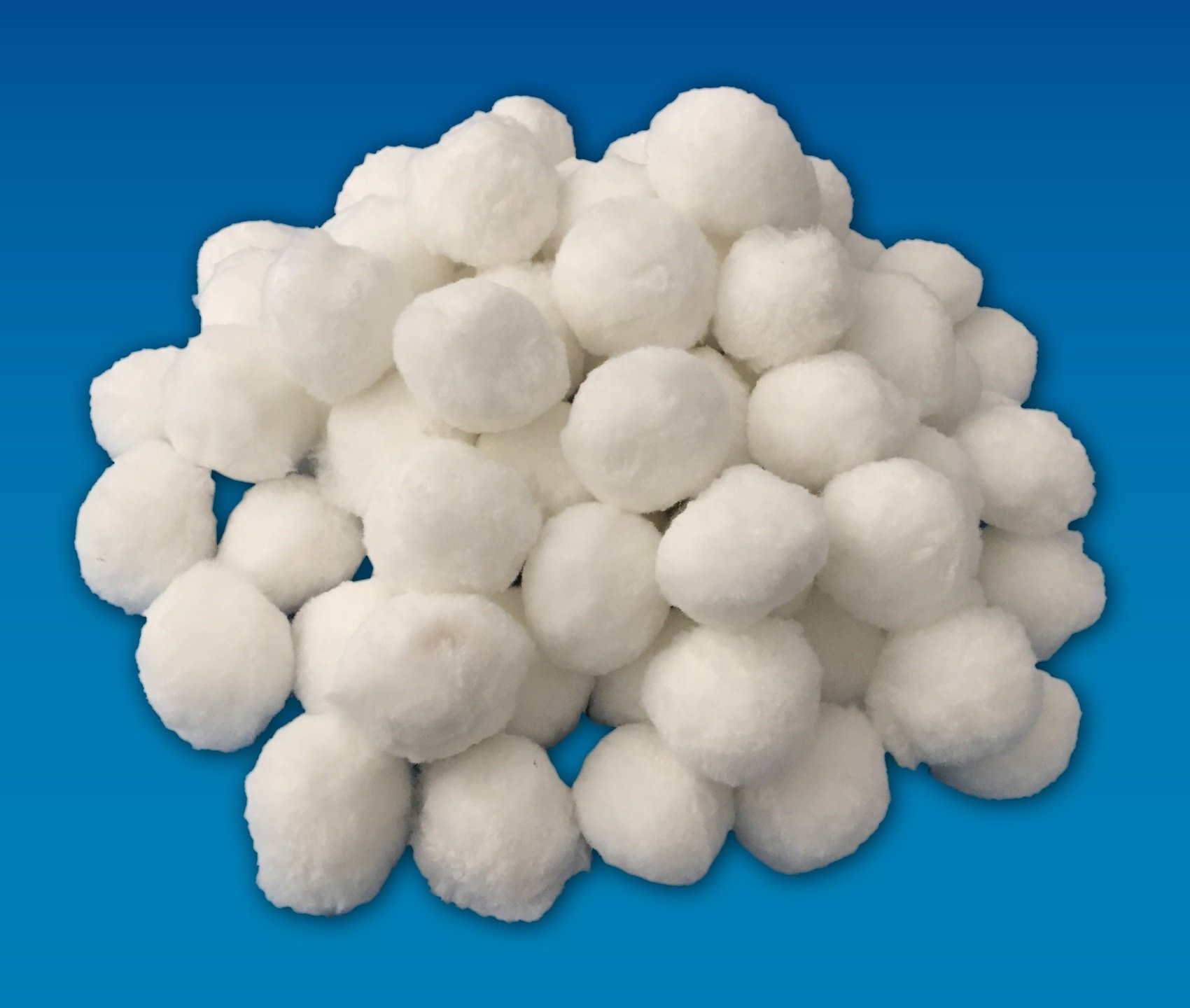 New Plast 0196 Filter Material for Pool Filter White, 350 Grams, Bianco, 350 Grammi - Image 2