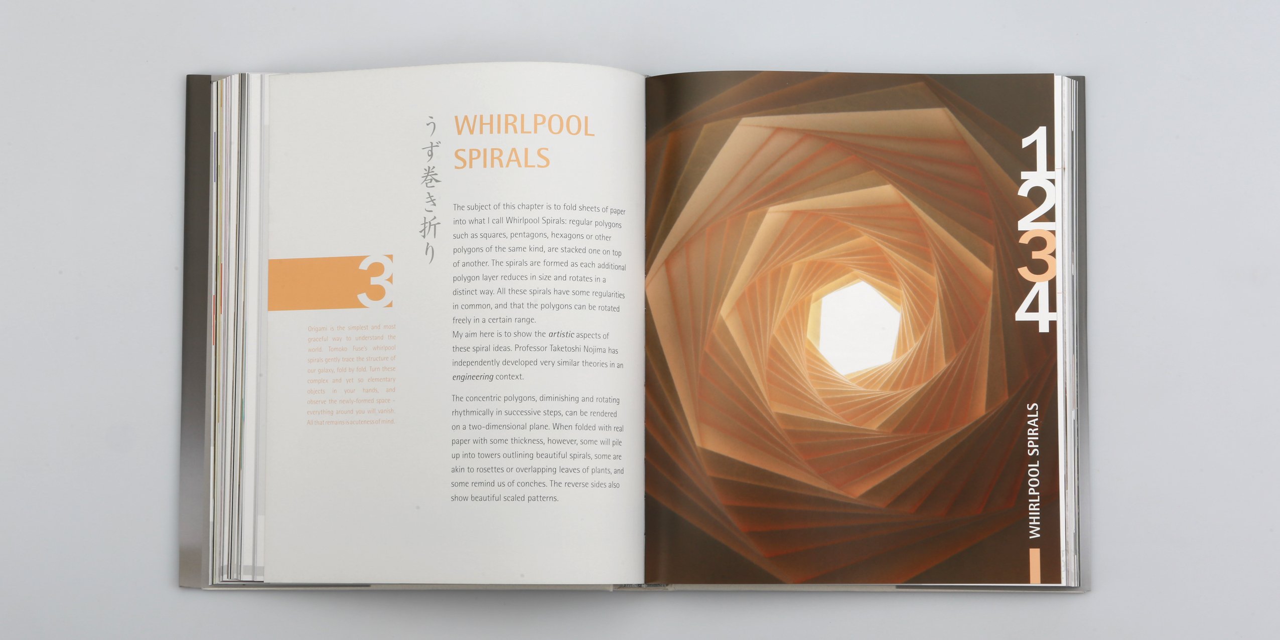 Spiral: Origami Art Design