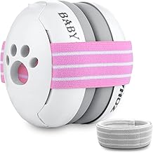 ZOHAN 001 Casque Anti Bruit Bébé, Protection Auditive Confortable pour Bébés Jusqu'à 36 mois, Certifié CE - SNR 23dB pour Les fêtes, voyages, feux d'artifice, Concert