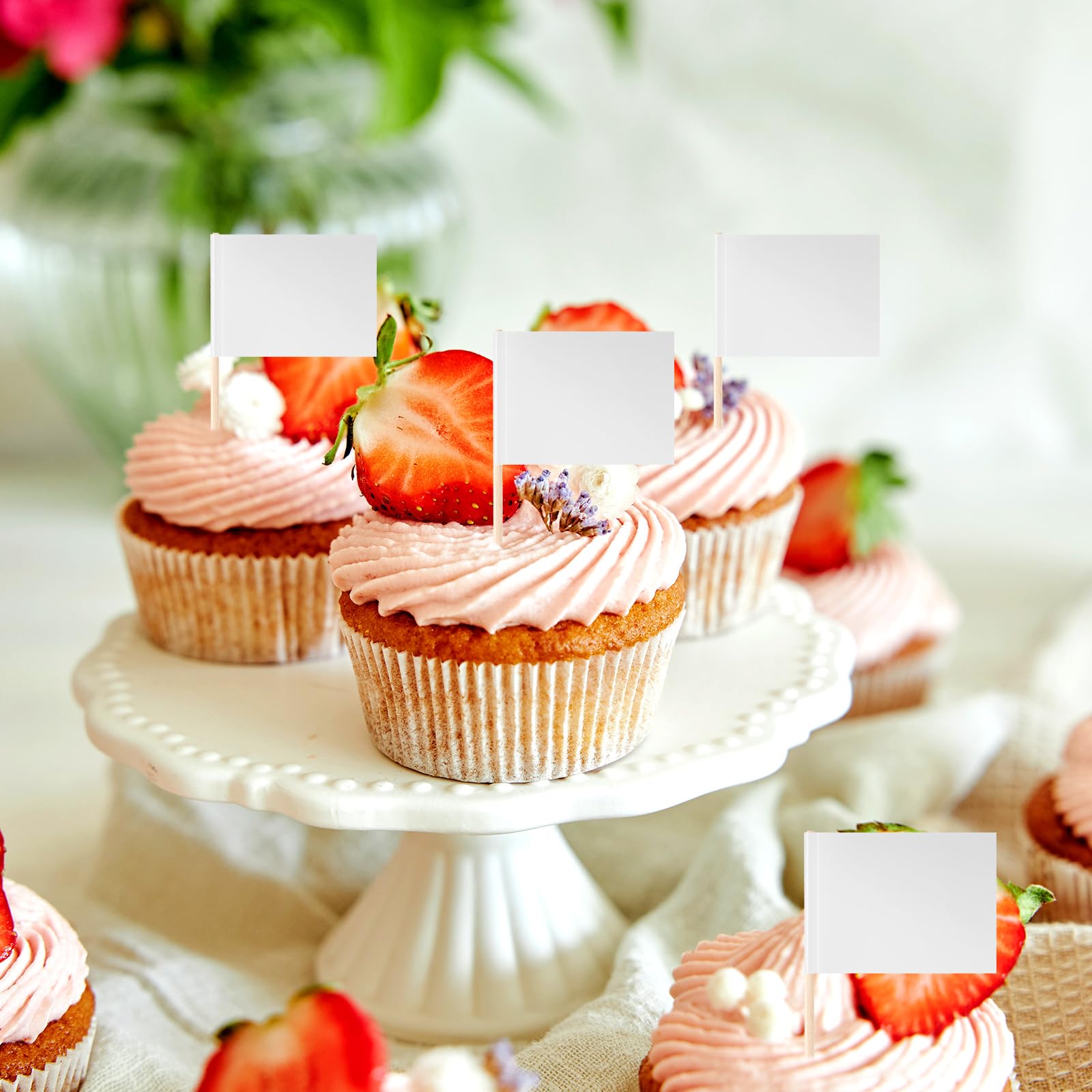 Lot De 10 Pics à Cupcakes En Papier Pour Gâteaux Aux Fruits Decorations Pour Gateaux Danniversaire