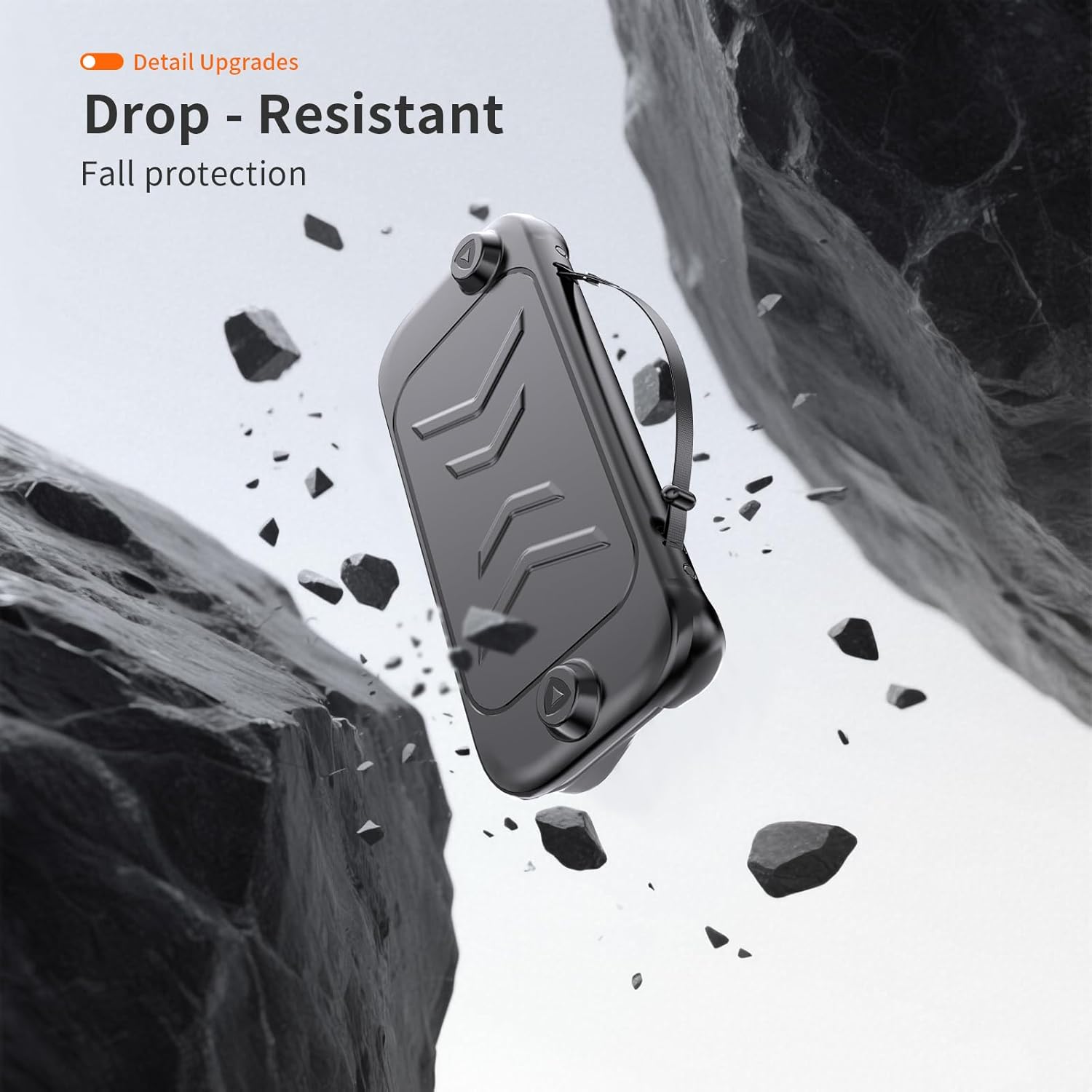 JDDWIN Full Protective Case Compatible with Nintendo Switch 2 2025, Soft TPU Grip Protective Cover Switch 2 Skin Accessories for Joy-Con, Travel Carring Case,Detachable Front Shell Cover and Kickstand - Image 5