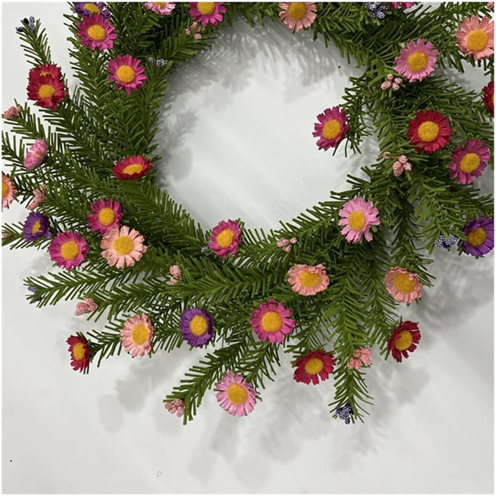 Simulation Garland Fake Flower Garland Door Decoration Door Hanging Wall Decoration Handicraft Home Gifts
