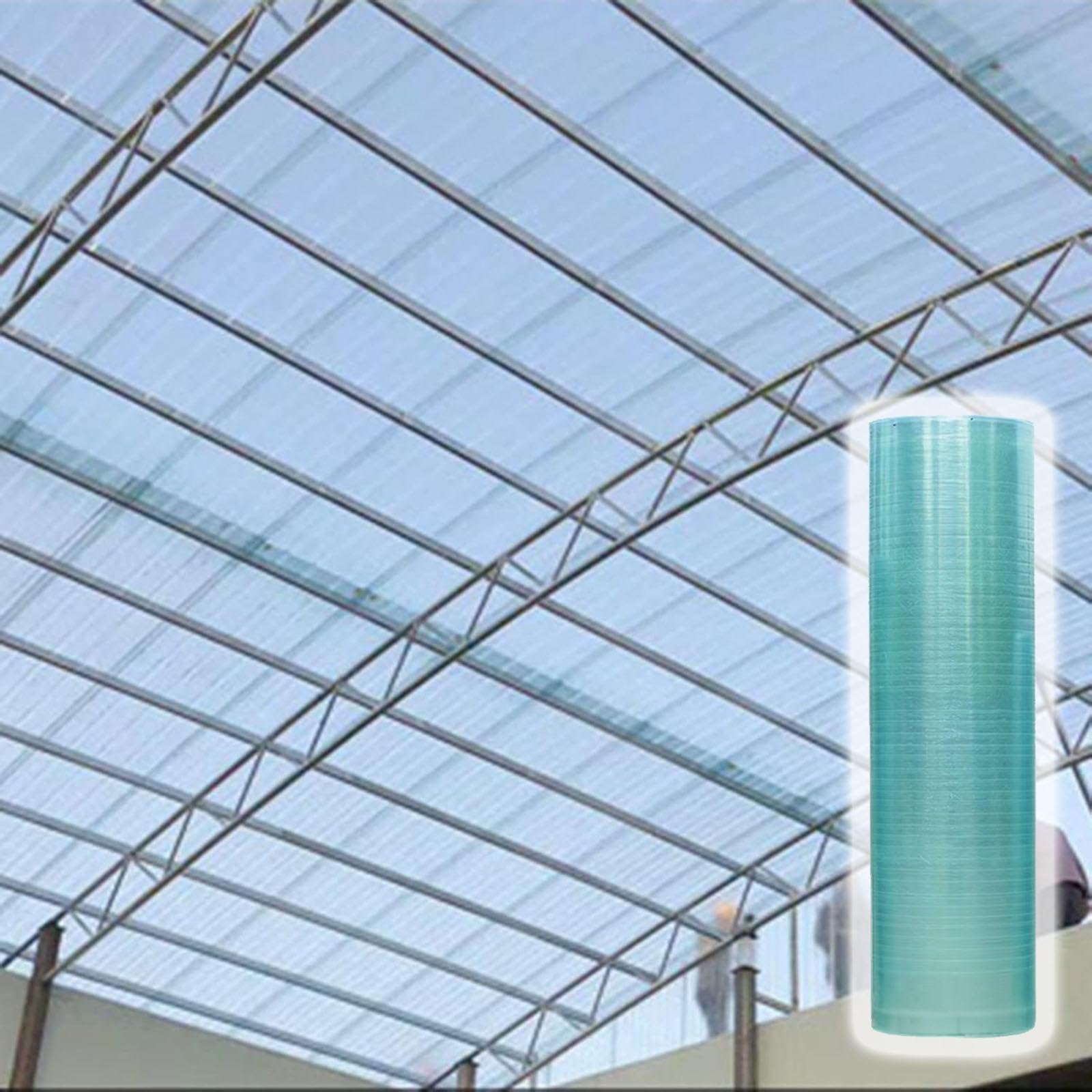 Panneaux en polycarbonate transparent 1x2m pour serre et abri de jardin