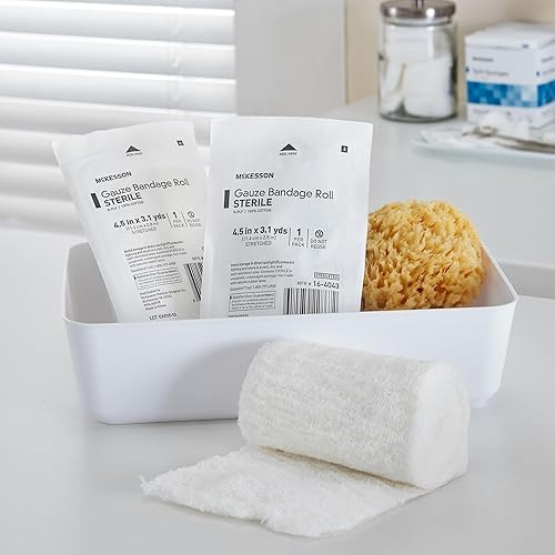 Miniatura 12 de McKesson Sterile 6-Ply Fluff-Dried Cotton Gauze Bandage Roll, 4.5 inches x 3.1 yards