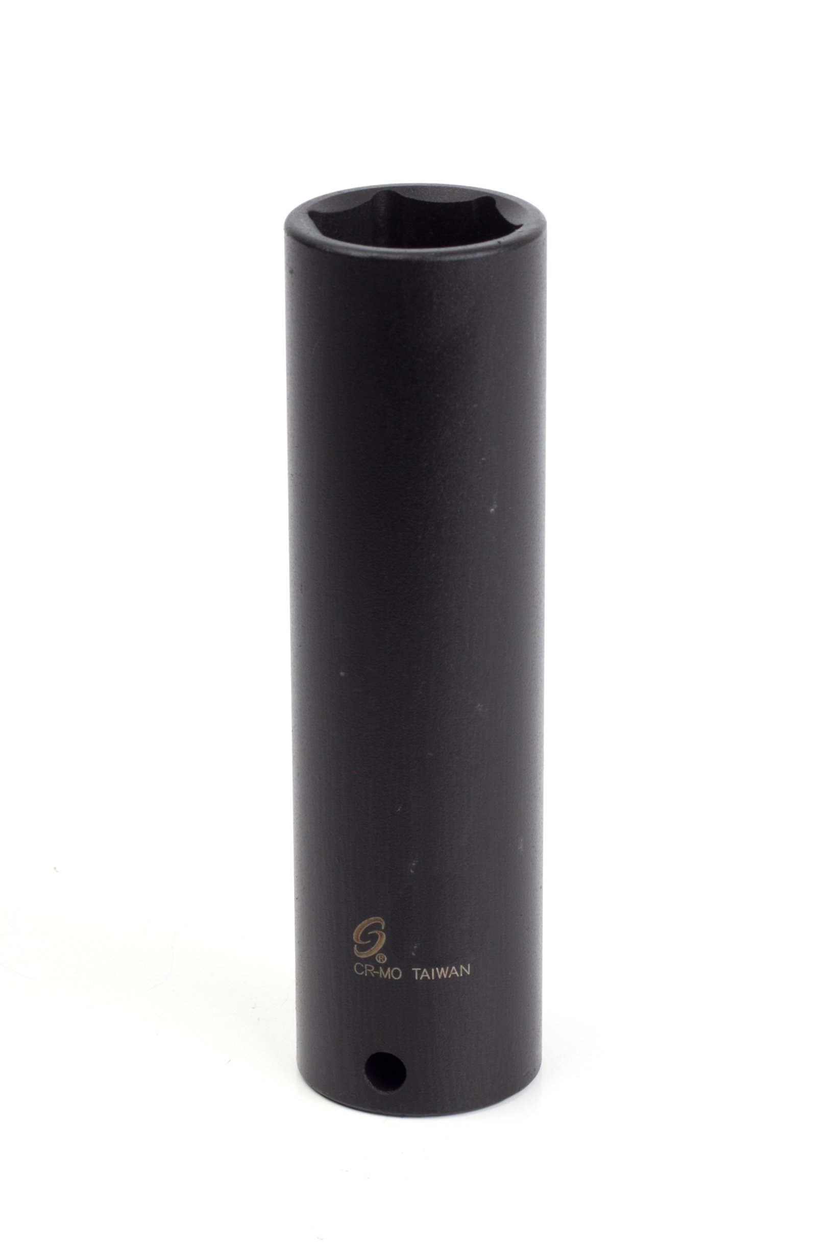 SUNEX Tools 228xd 1/2-Inch Drive 7/8-Inch Extra Deep Impact Socket, Black, 1″