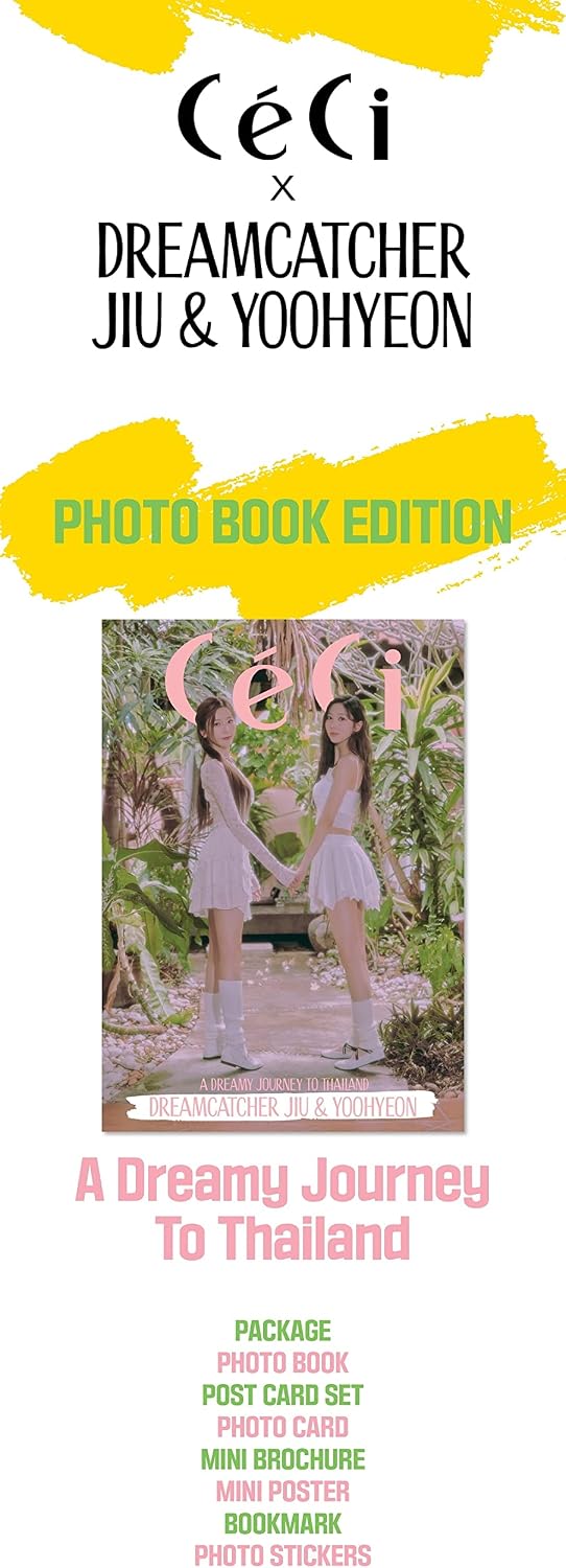CeCi [A Dreamy Journey to Thailand] PHOTOBOOK Edition Dreamcatcher JIU&YOOHYEON (Cover B)