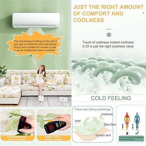 Miniatura 3 de Funda de cojín elástica para sofá individual, funda universal para sofá de 1 cojín, protector suave de muebles antideslizante con parte inferior