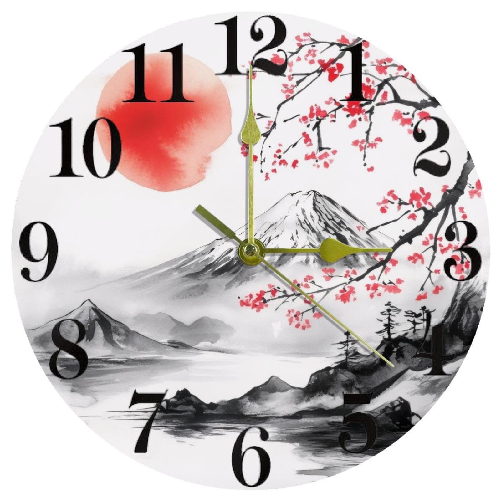 Horloge murale silencieuse pour éliminer le tic-tac dans la chambre