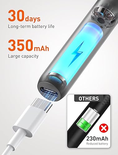 Miniatura 5 de Eliminación de cera de oídos, limpiador de oídos, kit de eliminación de cera de oídos con 1080P, otoscopio de cámara de oídos con luz, kit de