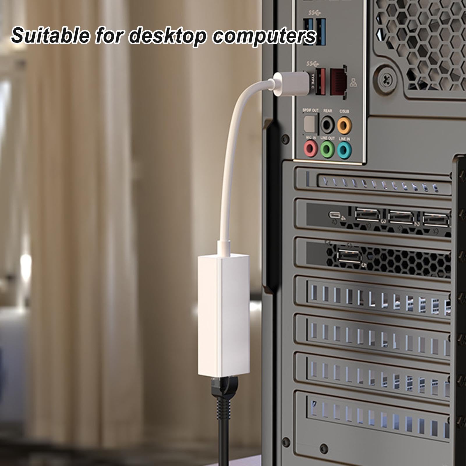 Adaptateur réseau USB C Ethernet LAN haute performance