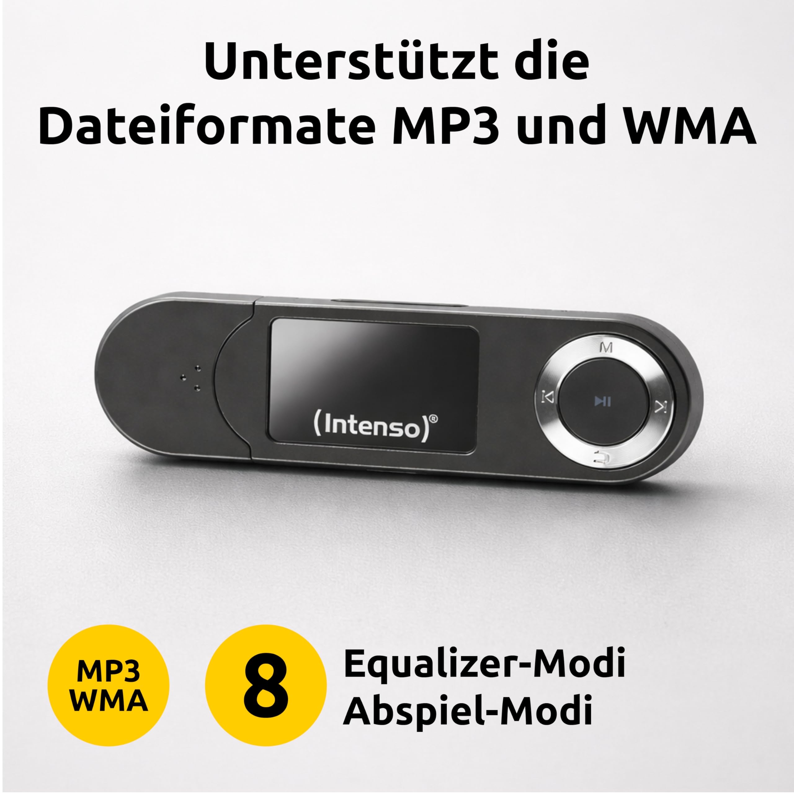 Intenso Odtwarzacz MP3 Music Walker 16 GB, czarny