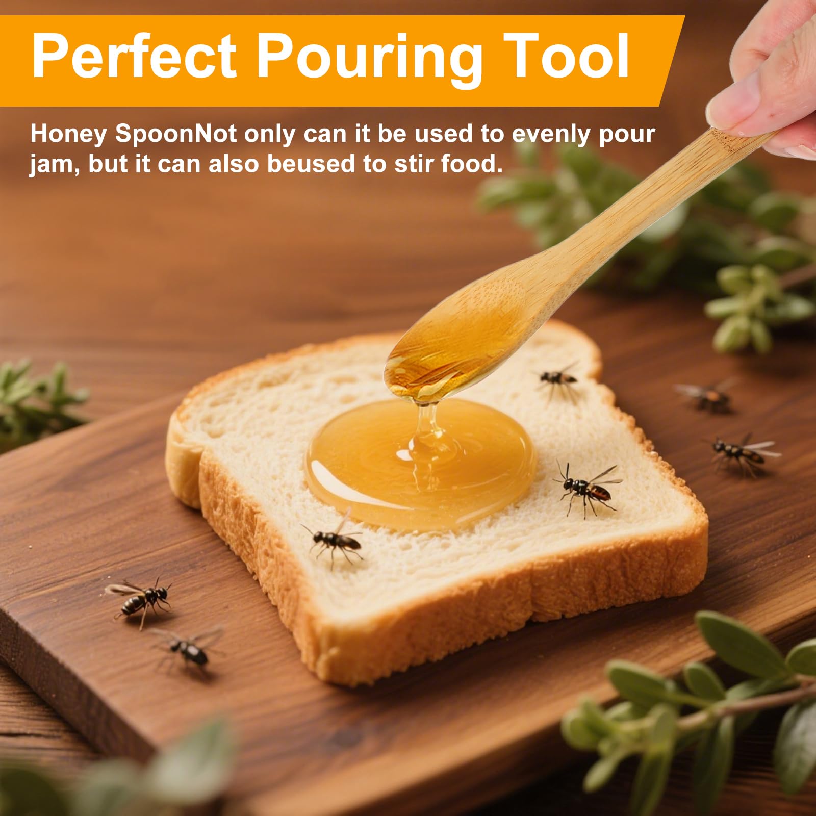 Wooden Honey Dipper DIY 25 Wood Dippers Honey Dippers Wedding Favors ...