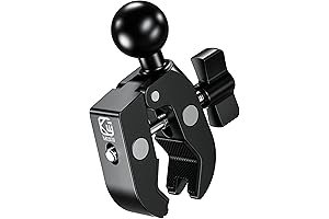 Sturdy Aluminum Alloy Handlebar Mount for Rail Mounting