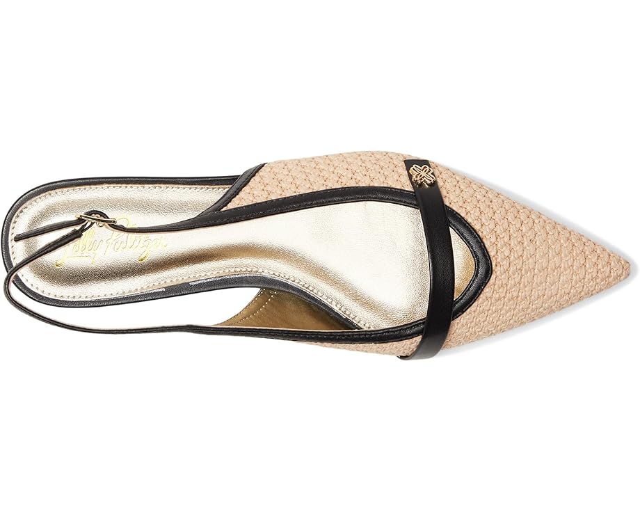 Lilly Pulitzer Malia Raffia Slingback - Top View