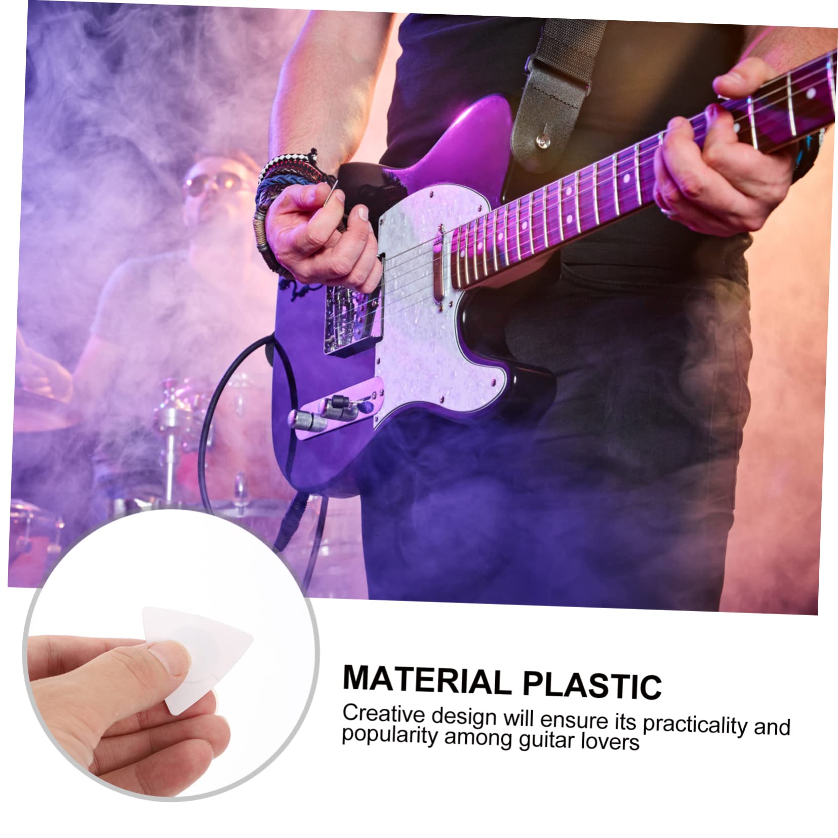 ifundom 5 Zestawów Gitara Trójkąt Pick Akcesoria Do Gitary Kostki Do Gitary Trójkątna Gitara Pick Przenośna Plektron Akcesoria Gitarowe Stylowa Instrument