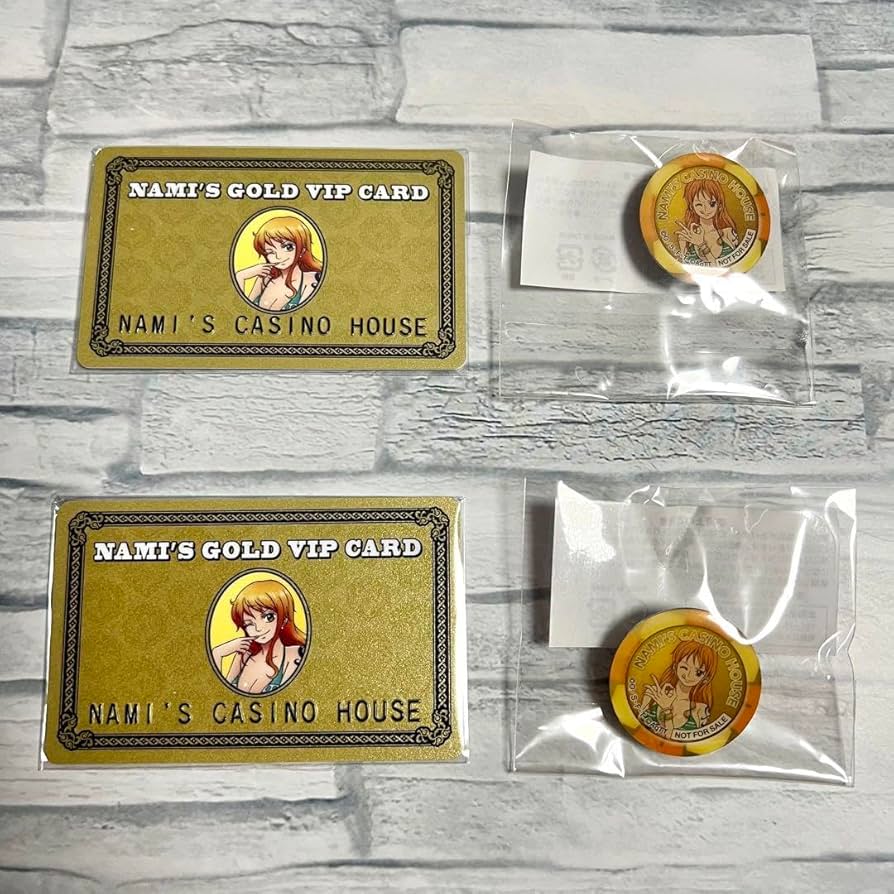 Amazon.co.jp: ワンピースタワー ナミ カジノ ゴールドカード VIP