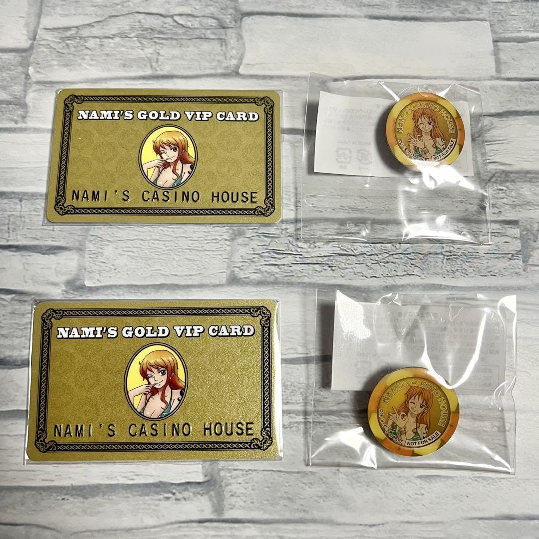 ワンピースタワー ナミ トンガリゴールドビップカード GOLD VIP CARD Amazon.co.jp: ワンピースタワー ナミ カジノ ゴールドカード VIP