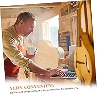 Vista 9 de SUPVOX Guitarra superior Herramientas de madera, herramienta cuadrada, accesorios de guitarra eléctrica, mandolinas y banjos cabecero de cama