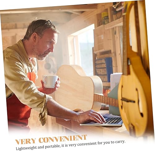 Miniatura 9 de SUPVOX Guitarra superior Herramientas de madera, herramienta cuadrada, accesorios de guitarra eléctrica, mandolinas y banjos cabecero de cama,