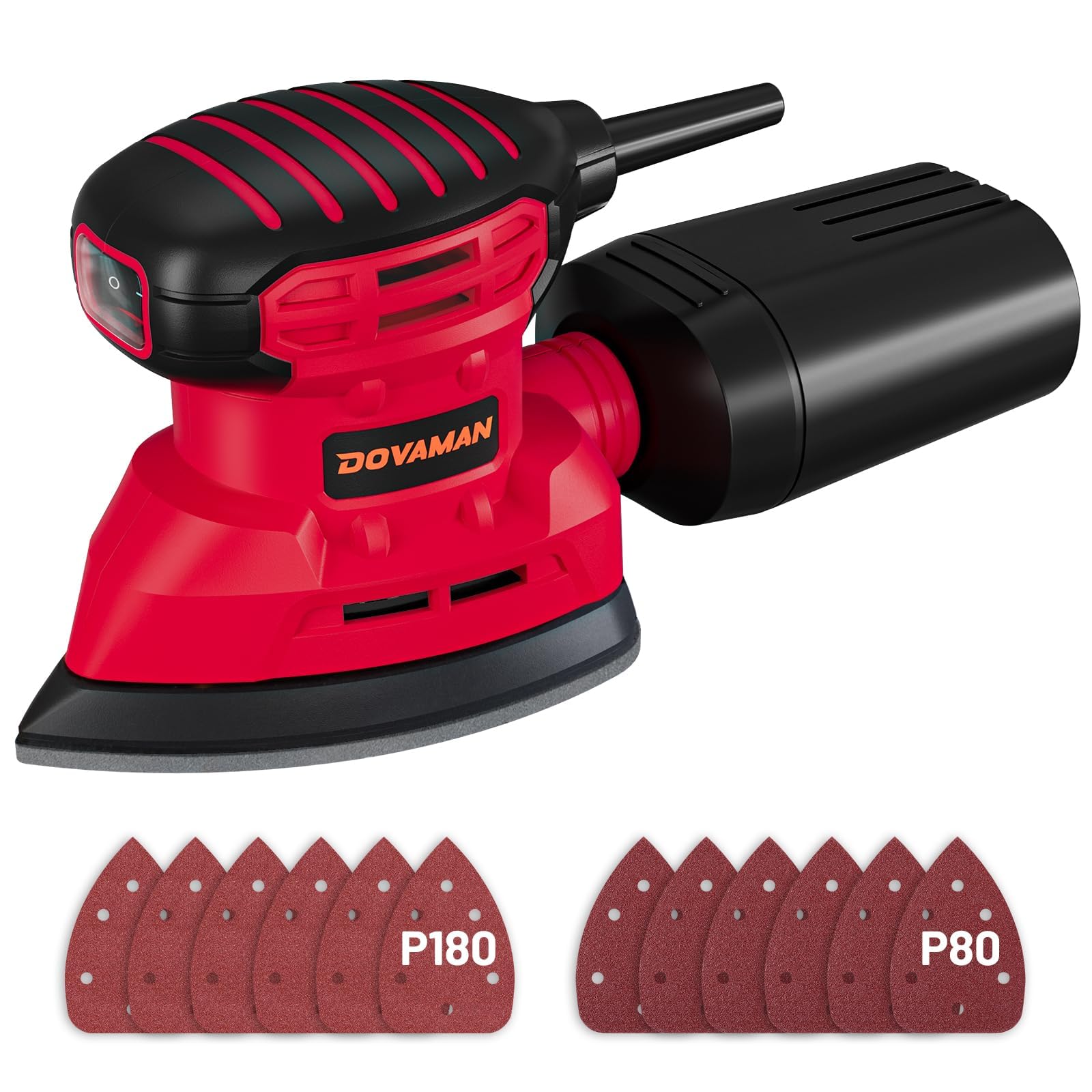 DOVAMAN Detail Sander - 12000 RPM Palm Tool -1