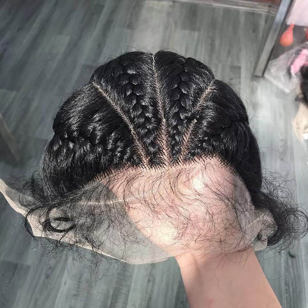 Haarpflege Zöpfe Lace Front Perücke Mit Babyhaar Ohne Kleber