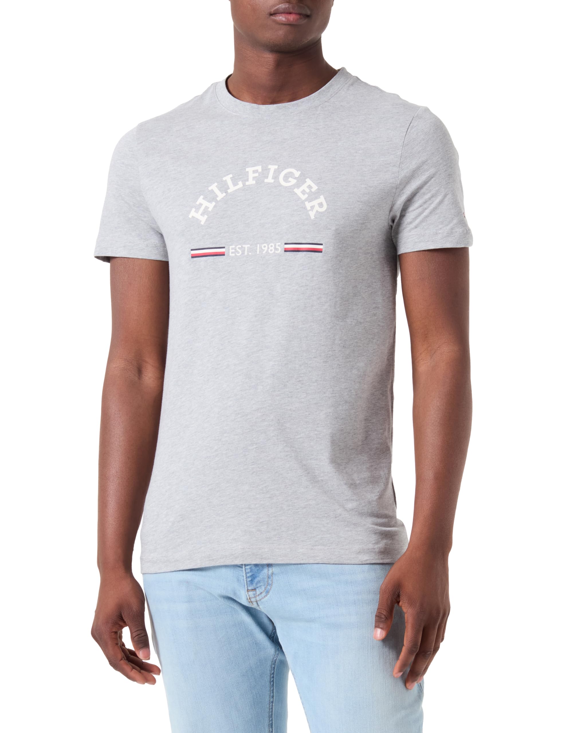 Tommy Hilfiger Hombre Camiseta Manga Corta Cuello Redondo