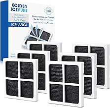 GOLDEN ICEPURE Filtre à Air pour Réfrigérateur LG Pure n Fresh, 6 Pcs Filtres à Air de Rechange, Air pour réfrigérateur/purificateur d'air LG LT120F, LFX31925SW, LFX31925SB, Kenmore 469918
