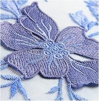 Vista 138 de Honeystore Sombrilla bordada con flor 3D plegable UV con encaje clásico