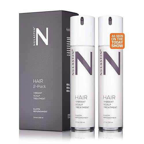 NULASTIN Suero para mejorar el cabello y el cuero cabelludo  promueve un cabello más completo y grueso  Fórmula fortalecedora del folículo con