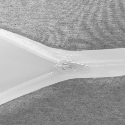 Miniatura 4 de Betty Dain Funda de almohada universal de jersey elástico, talla única, funda de almohada 100% algodón de punto jersey, cubierta suave para