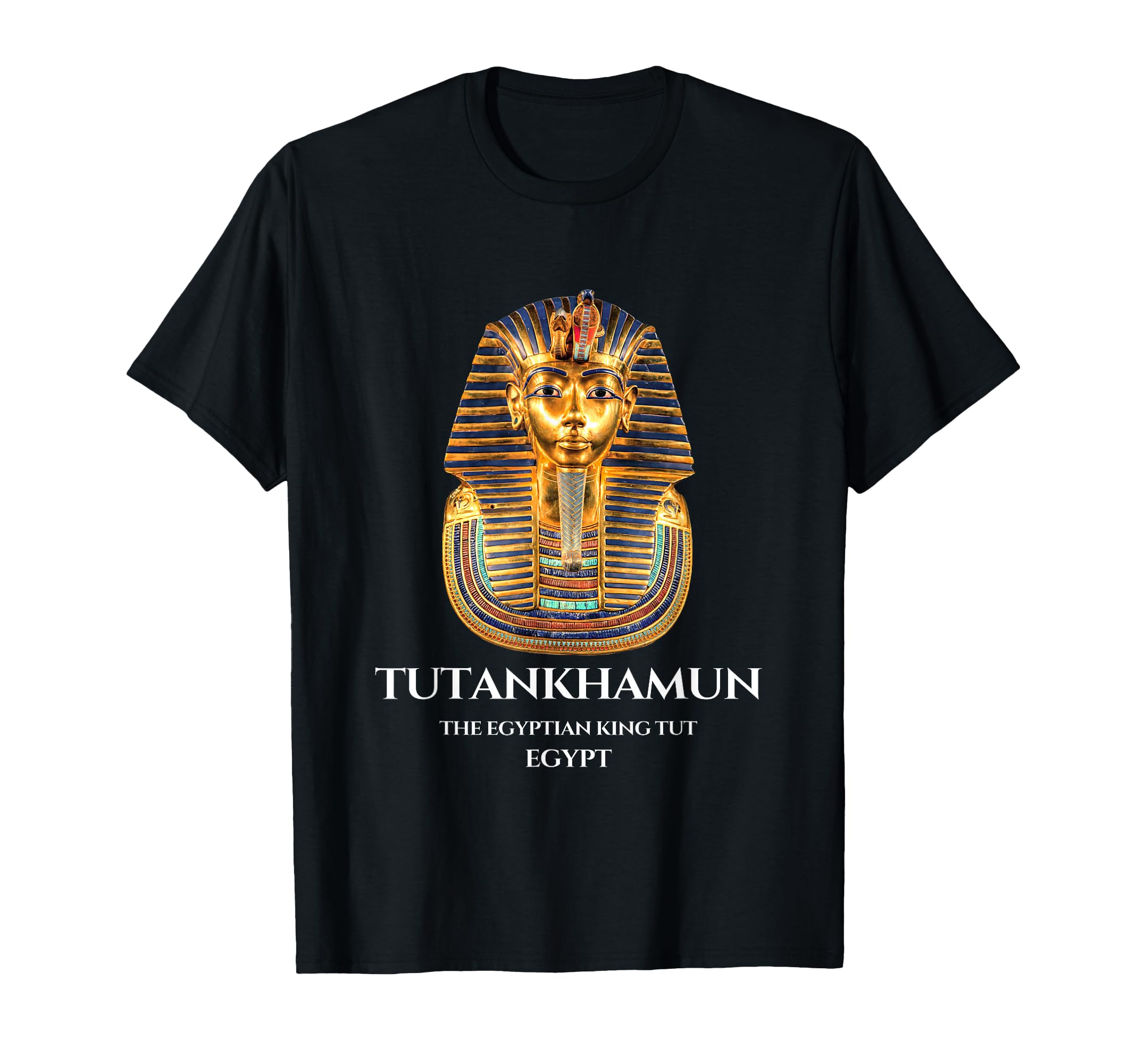#1 The Egyptian Pharaoh King Tut Mask T-shirt, Tutankhamun T-Shirt