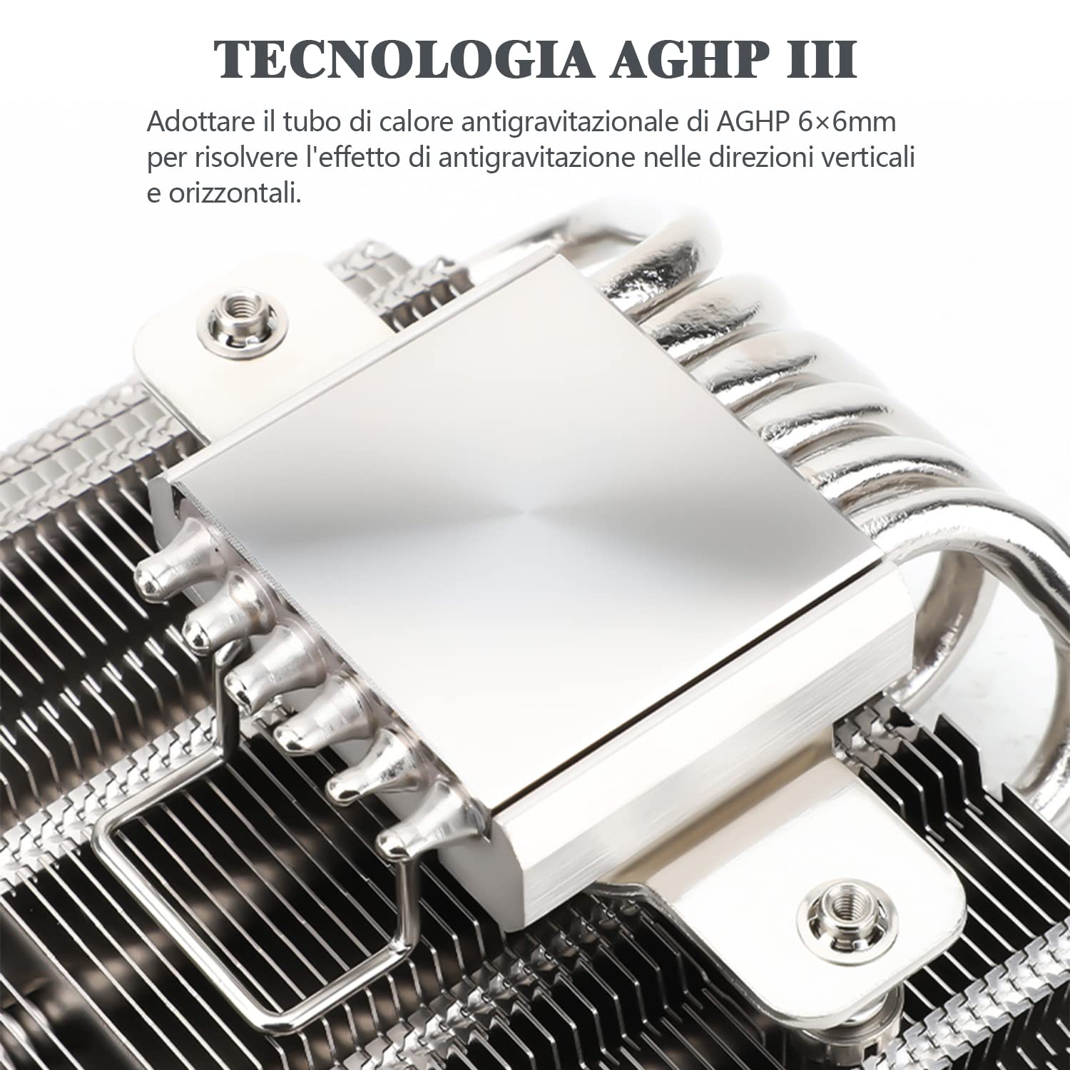 TR AXP120-X67 Raffreddatore d'aria CPU a basso profilo con ventola PWM TL-C12015 da 120 mm,6 tubi di calore, altezza 67 mm,per AMD AM4 AM5/Intel 1700/1150/1151/1155/1200/201