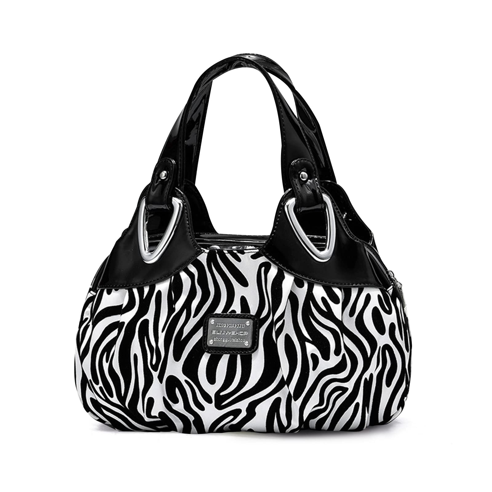 NICOLE & DORIS Bolso de Mujer de Mano Hombro Bolso de Moda Bolso de Las Señoras PU Cuero Bolso Mujer Bolsos de Fiesta Grande Bolsos de Bonitos con Estampado de Flores