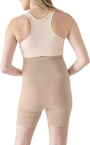 Miniatura 3 de Kindred Bravely Pantalones cortos de maternidad sin costuras de bambú sin frotar, paquete de 2