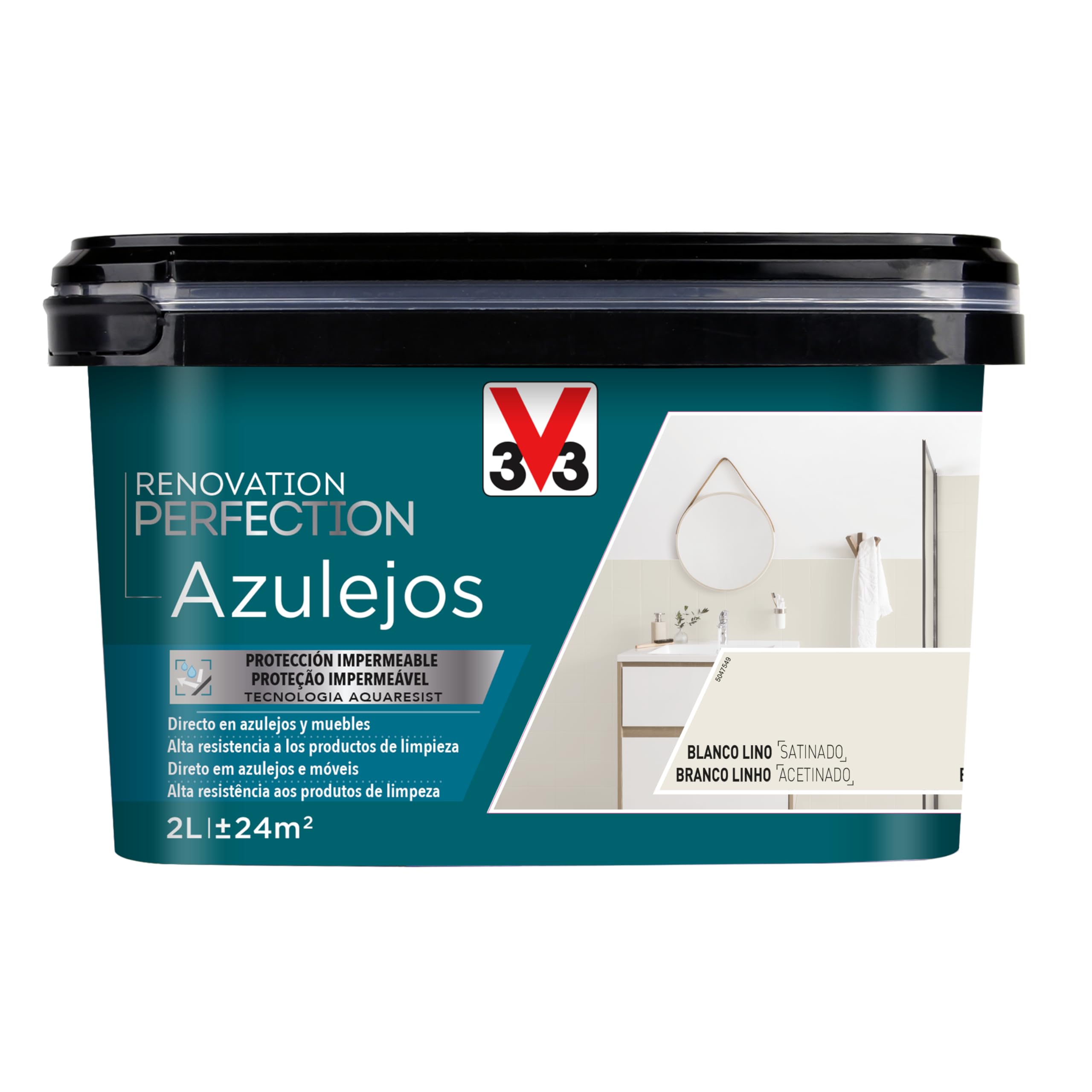 Rénover vos azulejos facilement avec la peinture Reno Perfection 2L Lino